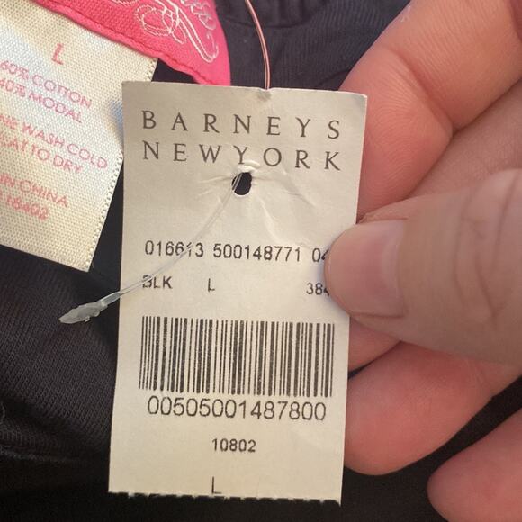 Bella James black halter dress with ruffle fringe bottom size large - Picture 8 of 8